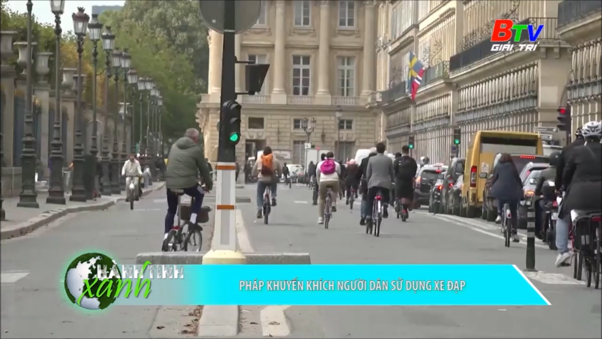Pháp khuyến khích người dân sử dụng xe đạp